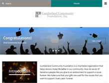 Tablet Screenshot of cumberlandcf.org